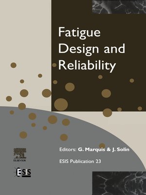 cover image of Fatigue Design and Reliability